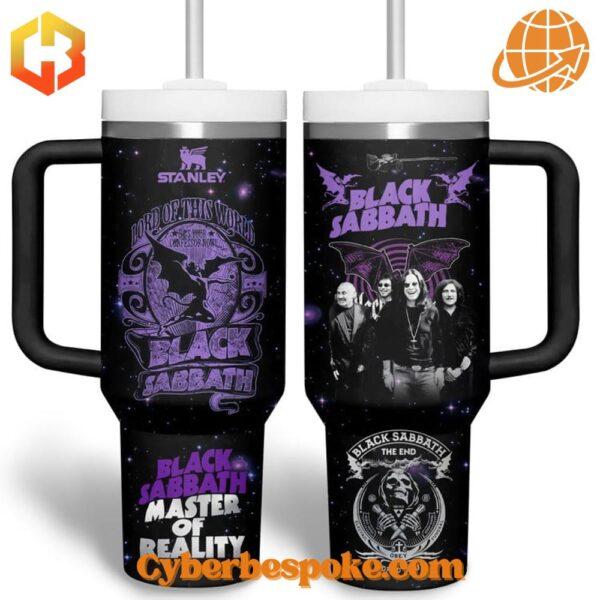 The 3 Black Sabbath Lord Of This World 40oz Tumbler is sleek, durable, and designed for every adventure.