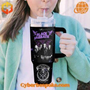 The 4 Black Sabbath Lord Of This World 40oz Tumbler is sleek, durable, and designed for every adventure.