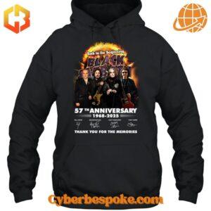 Black Sabbath Th Anniversary Shirt Classic cotton apparel with a comfortable fit