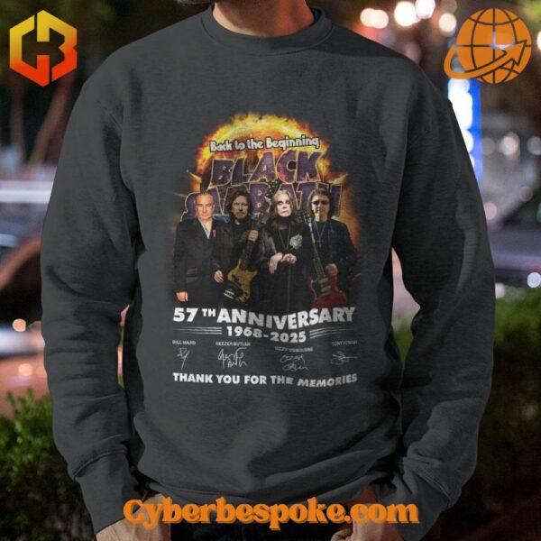 Black Sabbath Th Anniversary Shirt Classic cotton apparel with a comfortable fit