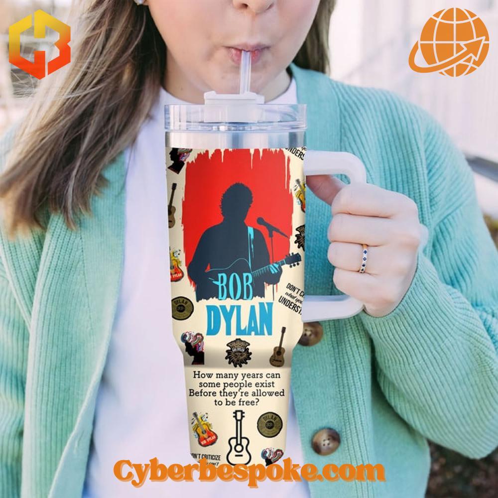 Bob Dylan Highway Tumbler Oz Bob Dylan Highway Tumbler Oz – bold, high-definition prints that last, keeping your drinks hot or cold.