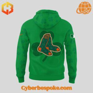 The Boston Red Sox St Patick’s Day 2025 Hoodie 3 combines a modern fit, premium texture, and breathable comfort