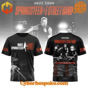 The Bruce Springsteen & The E Street Band World Tour Shirt blends comfort, quality, and modern design