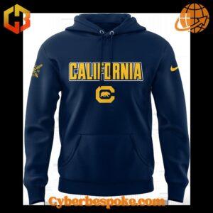 The California Golden Bears Baseball Hoodie offers premium quality with a modern touch.