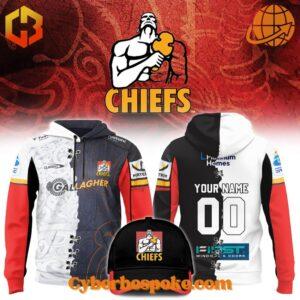 Soft and Classic Style with an Chiefs Super Rugby Mixed Home Away Jersey Hoodie