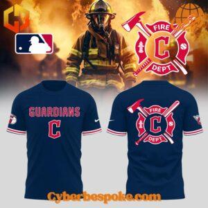 The Cleveland Guardians Firefighter Appreciation Night Hoodie blends comfort, quality, and modern design