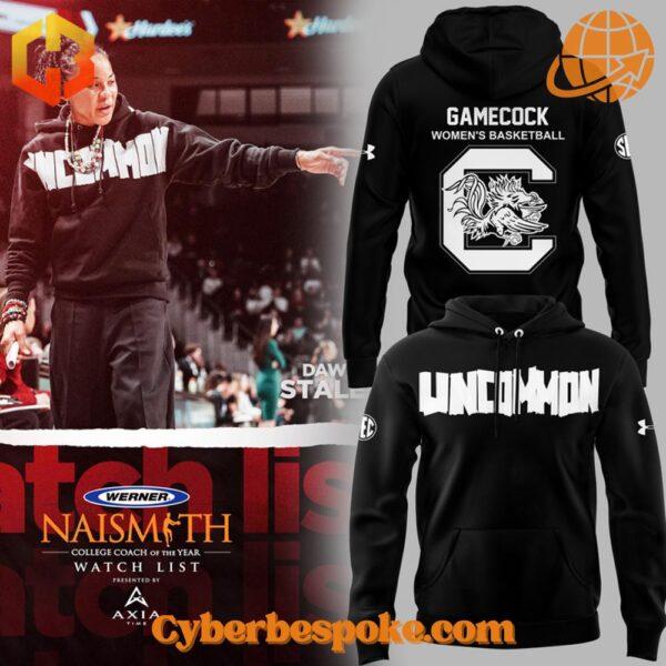 The 1 Coach Dawn Staley South Carolina Gamecocks 2025 Hoodie offers premium quality with a modern touch.