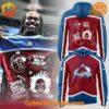 Soft and Classic Style with an Colorado Avalanche Black Excellence Month Hoodie