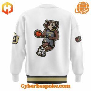 The Colorado Buffaloes White Chip Basketball Hoodie offers premium quality with a modern touch.