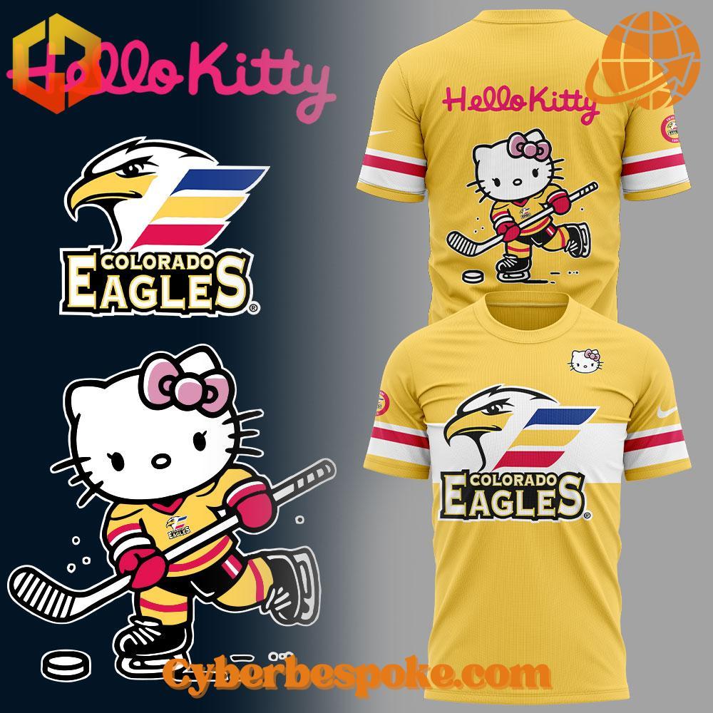 Colorado Eagles Hello Kitty Shirt Unisex Colorado Eagles Hello Kitty Shirt simple design, easy to style