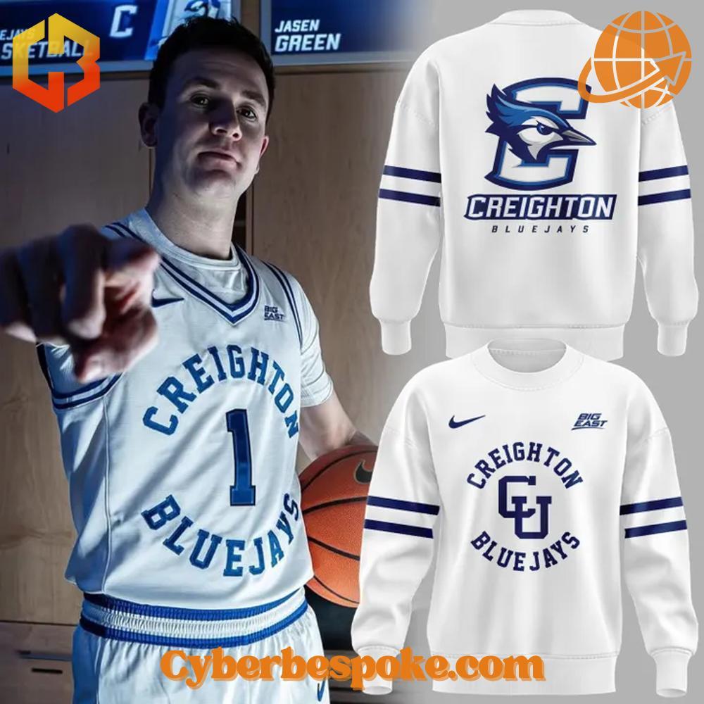 Creighton Bluejays Men Basketball Throwback Hoodie The perfect blend of style and comfort – Creighton Bluejays Men Basketball Throwback Hoodie