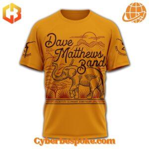 Unisex Dave Matthews Band Summer Tour Shirt simple design, easy to style