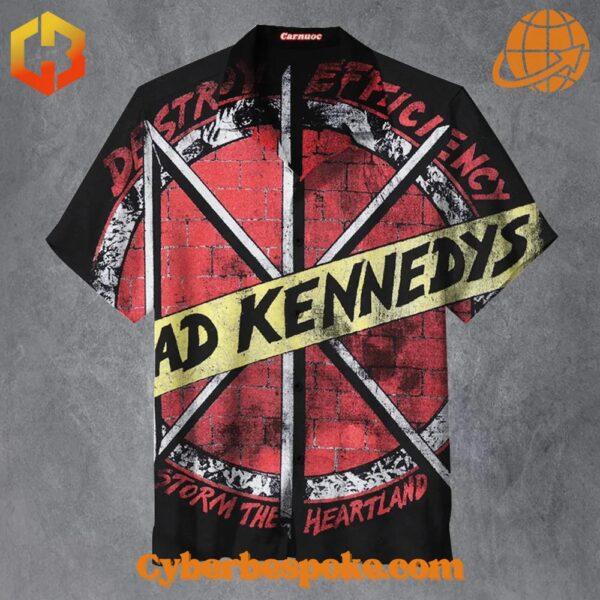 The Dead Kennedys Storm The Heartland Hawaiian Shirt is your go-to for any occasion.