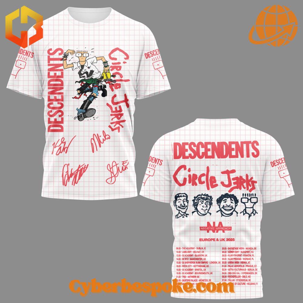 Descendents Circle Jerks Shirt Descendents Circle Jerks Shirt – soft, breathable, and made to move.