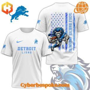 The Detroit Lions Tackle Diabetes Awareness Shirt brings your style to life.