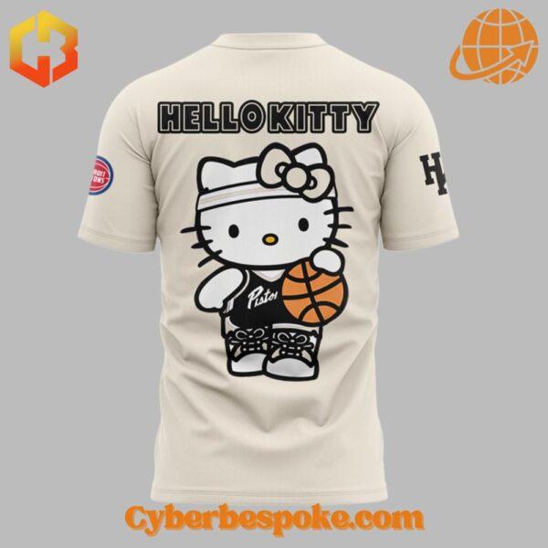 Versatile Detroit Pistons Hello Kitty Shirt designed for everyday wear and effortless style.