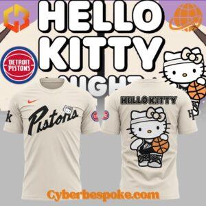 Versatile Detroit Pistons Hello Kitty Shirt designed for everyday wear and effortless style.