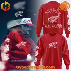 The perfect blend of style and comfort – Detroit Red Wings Sana Red Sweatshirt