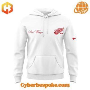 The Detroit Red Wings Sana White Hoodie is made for comfort, confidence, and style.