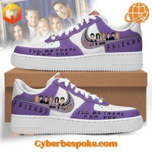 Step up your sneaker game with the sleek and stylish Friends Tv Film I'll Be There For You Nike Air Force Shoes.