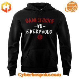 The Gamecocks Vs Everybody South Carolina Women's Basketball Hoodie is made for comfort, confidence, and style.