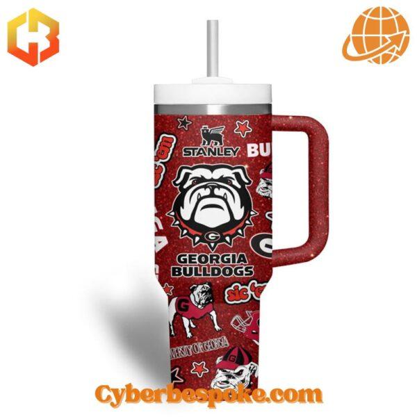 Georgia Bulldogs Go Dawgs Stanley Tumbler – keep your drinks at the perfect temperature, all day long.