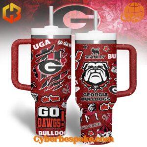 Georgia Bulldogs Go Dawgs Stanley Tumbler – keep your drinks at the perfect temperature, all day long.