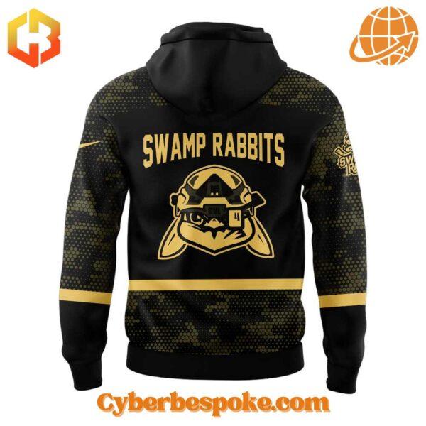 The Greenville Swamp Rabbits Military Appreciation Day Hoodie is made for comfort, confidence, and style.