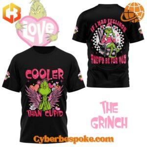 Stand out with the Grinch Cooler Than Cupid Valentine Shirt – bold, vibrant, and designed to impress."