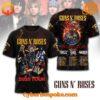 Unisex Guns N' Roses Tour Shirt simple design, easy to style