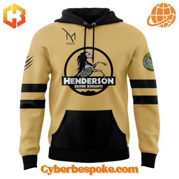 The Henderson Silver Knights Jurassic Knight Hoodie combines softness, style, and a perfect fit for any occasion.