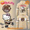 A soft cotton Hershey Bears Hello Kitty Hoodie eaturing a minimalist design.