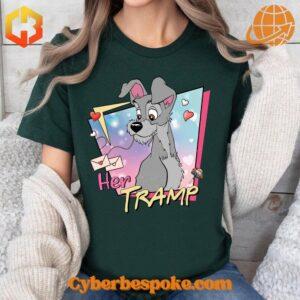 Versatile His Lady Her Tramp Valentine Matching Couple Shirt designed for everyday wear and effortless style.