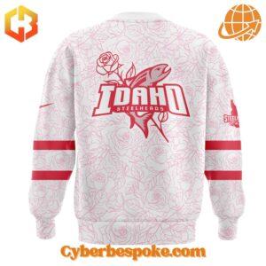 Soft and Classic Style with an Idaho Steelheads Pink In The Rink Sweatshirt