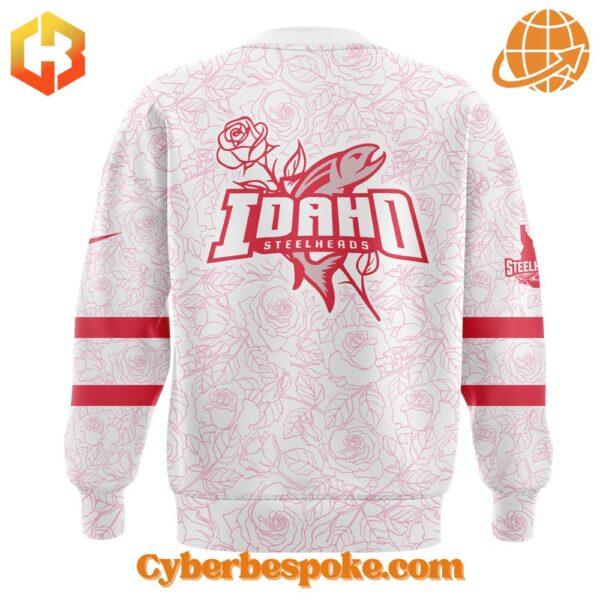 Soft and Classic Style with an Idaho Steelheads Pink In The Rink Sweatshirt