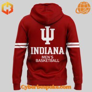 The Indiana Hoosiers Men Basketball Hoodie is your new go-to for effortless style.