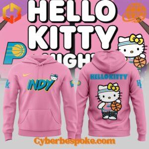 Versatile Indiana Pacers X Hello Kitty Pink Hoodie designed for everyday wear and effortless style.