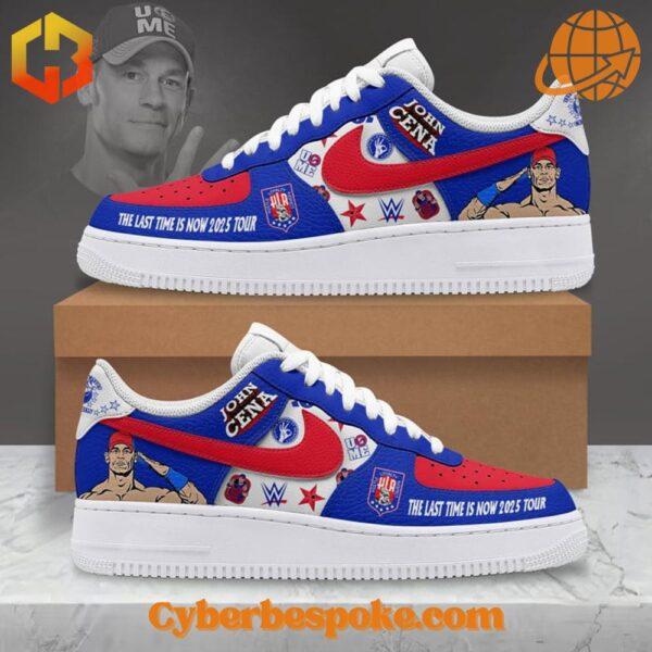 The 1 John Cena The Last Time Is Now 2025 Tour Nike Air Force Shoes is built for style, speed, and all-day comfort.