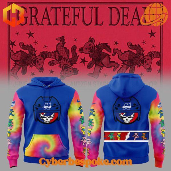 Soft and Classic Style with an Kalamazoo Wings Grateful Dead Hoodie