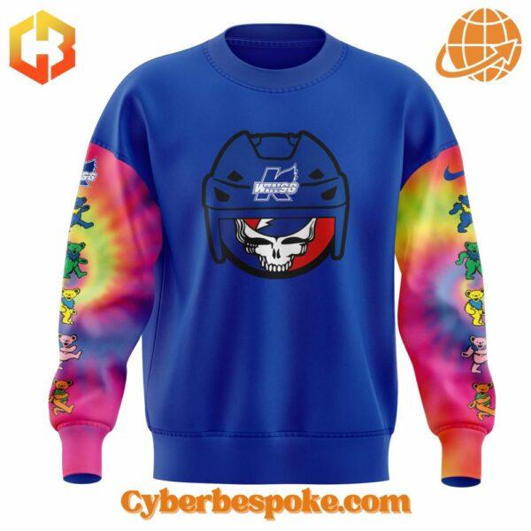 Express yourself effortlessly with the Kalamazoo Wings Grateful Dead Sweatshirt – style without limits.