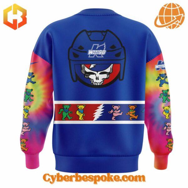 Express yourself effortlessly with the Kalamazoo Wings Grateful Dead Sweatshirt – style without limits.