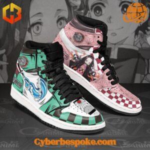 The 2 Kamado Brothers Tanjiro Nezuko Demon Slayer Air Jordan 1 High keeps you ahead of the game.