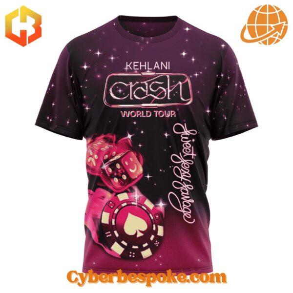 The Kehlani Crash World Tour Shirt is made for comfort, confidence, and style.