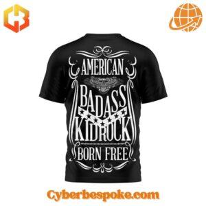 The Kid Rock American Bad Ass Shirt is made for comfort, confidence, and style.