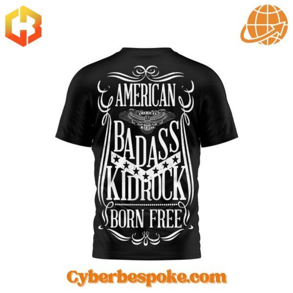 The Kid Rock American Bad Ass Shirt is made for comfort, confidence, and style.