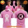 A soft cotton Kingston Frontenacs Pink In The Rink Night Shirt eaturing a minimalist design.