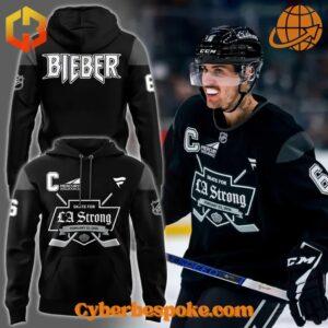 The perfect blend of style and comfort – La Strong Los Angeles Kings Bieber Hoodie