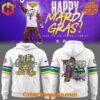 The 1 Lsu Tigers Mardi Gras 2025 Hoodie combines a modern fit, premium texture, and breathable comfort