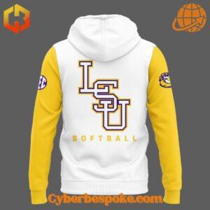 Step into vibrant style with the Lsu Tigers Softball Hoodie