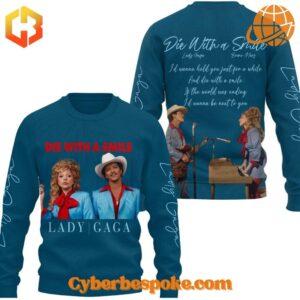 Versatile Lady Gaga Bruno Mars Die With A Smile Shirt designed for everyday wear and effortless style.